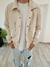campera valencia - bomber de cupro - cierre frontal - ( crudo ) - puntoaparte