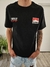 remera racing - regular - ( negra )