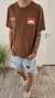 remera racing - regular - ( chocolate )