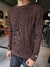 buzo manchester - tela waffle - molderia regular - ( marron ) - comprar online