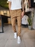pantalon corte chino harbin - gabardina premium - regular - ( tostado ) - comprar online