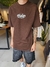 remera world - oversize - ( chocolate ) - comprar online