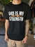 remera god is my - regular - ( negra ) - comprar online