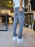 Imagen de pantalon sastrero gero - tela sastrera - doble boton - ( gris topo )