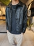 campera lucrecia - regular - de croco - ( negra ) - tienda online