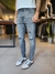 jeans maldivas - regular - elastizado ( negro con rotura ) - tienda online