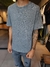 remera carmy - corte regular - de lanilla ( no pica ) - gris melange - comprar online