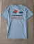 remera rebelution - regular - ( celeste )