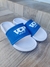 chancletas bog walk - ( blanca/azules )