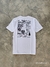 remera happy - oversize ( blanca )