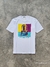 remera reserved - oversize - ( blanca )
