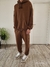 jogging basic - friza premium - ( chocolate ) - comprar online