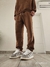 jogging basic - friza premium - ( chocolate ) en internet