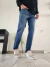 jeans connor - elastizao - molderia regular - ( azul )