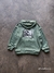 hoddie cultural - oversize - frizado - ( verde )