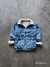 campera manli - de jeans - con piel en todo su interior - regular - ( nevada ) - puntoaparte