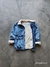 campera manli - de jeans - con piel en todo su interior - regular - ( nevada ) - comprar online