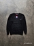 sweater polo - importado - liso - ( negro )