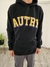 hoddie uatry - friza - oversize - ( negro )