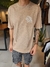 remera spot - oversize - bordada ( beige ) en internet