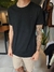 remera palau - basica - regular - ( negra )