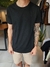 remera palau - basica - regular - ( negra ) - comprar online