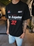 remera los angeles - oversize - ( negra )
