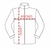 campera basica boston - regular - rustica - ( negra ) - comprar online