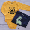 Pack 2 bodys manga larga 6 a 9 meses