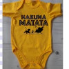 Body amarillo hakuna Matata