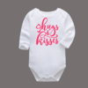 Body blanco manga larga hugs kisses