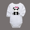 Body blanco manga larga panda