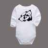 Body blanco manga larga panda