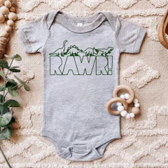 Body Gris Dinos - comprar online