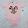 Body Rosa Corazón Mini