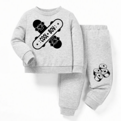 Conjunto Friza Gris cool Boy