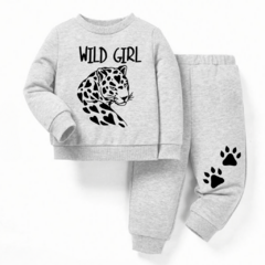 Conjunto Friza Gris Wild Girl