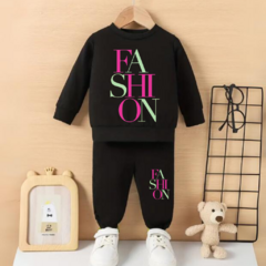 Conjunto Friza Negro Fashion