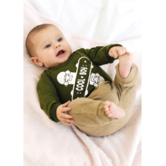Body verde Militar Cool Boy