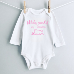 Body Nacimiento Personalizado - comprar online