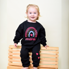 Conjunto Friza Negro Mini