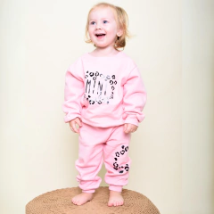 Conjunto Friza Rosa Mini Print