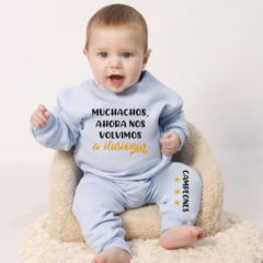 Conjunto Friza Celeste Campeones
