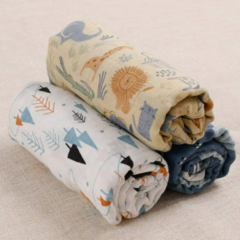 Pack 3 Muselinas 100% Algodón - Pre Venta Ingresa 15/01/2025 - comprar online