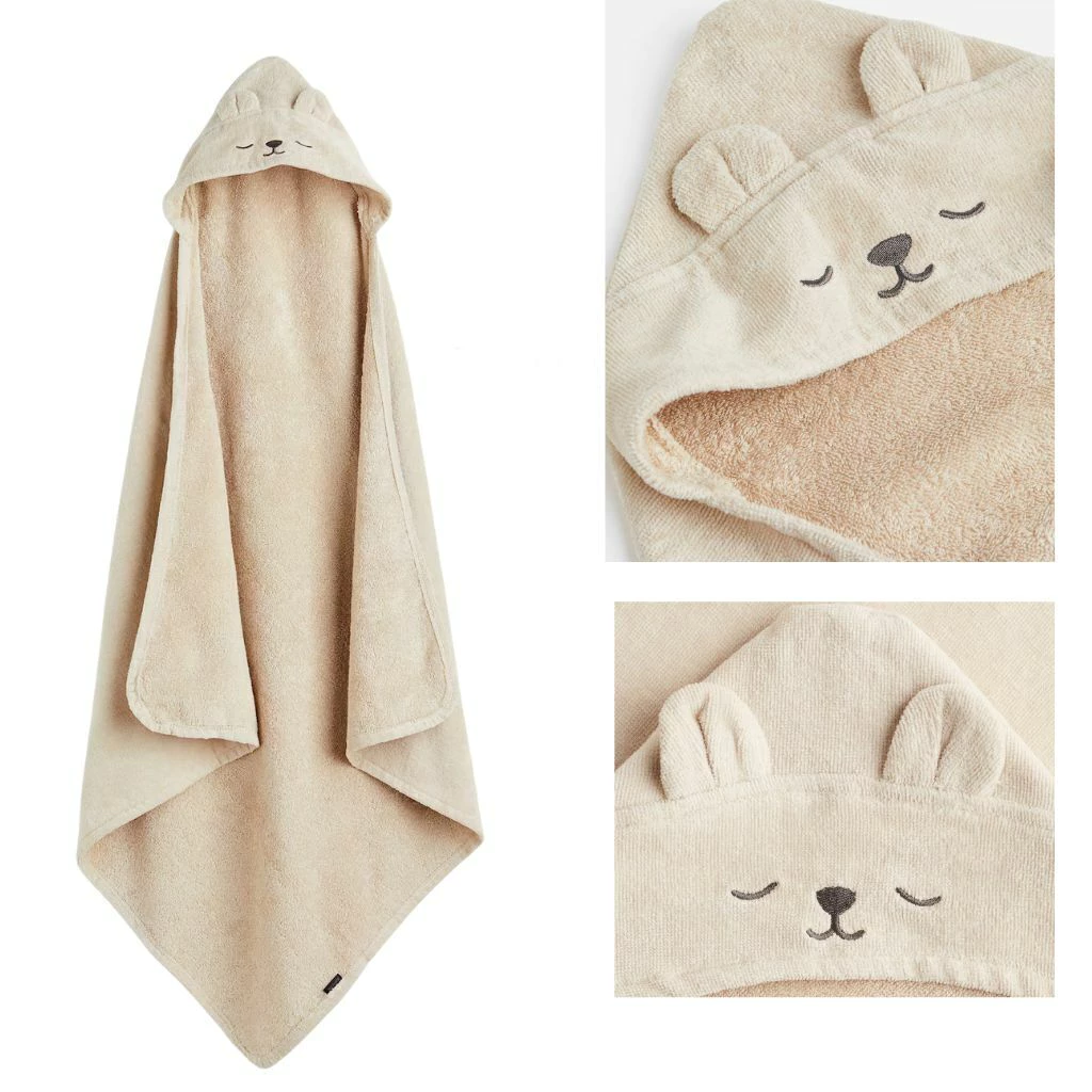 Toalla de Baño Oso 100% Algodón 80 x 80