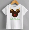 Remera feliz navidad mickey niño