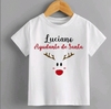 Remera de niño ayudante de santa personalizado