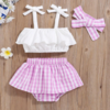 Set top + bombi + vincha