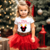Remera de niña Ayudante de Santa