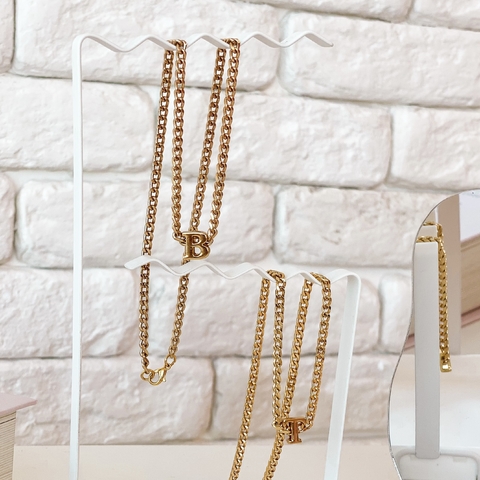 COLAR CORRENTARIA GLAM INICIAL (ESCOLHA A SUA)